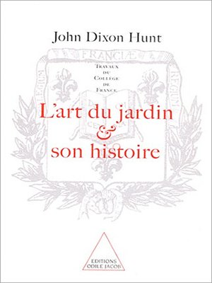 cover image of L' Art du jardin et son histoire